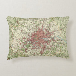 London-Regions-Karte Dekokissen