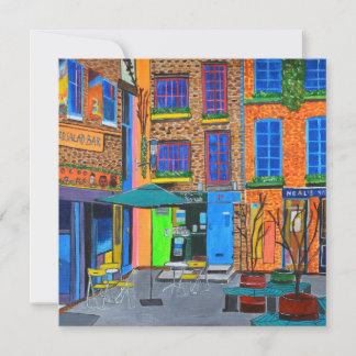 London Roseberry invitation card