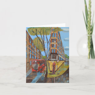 London Rosebery Avenue Card Karte