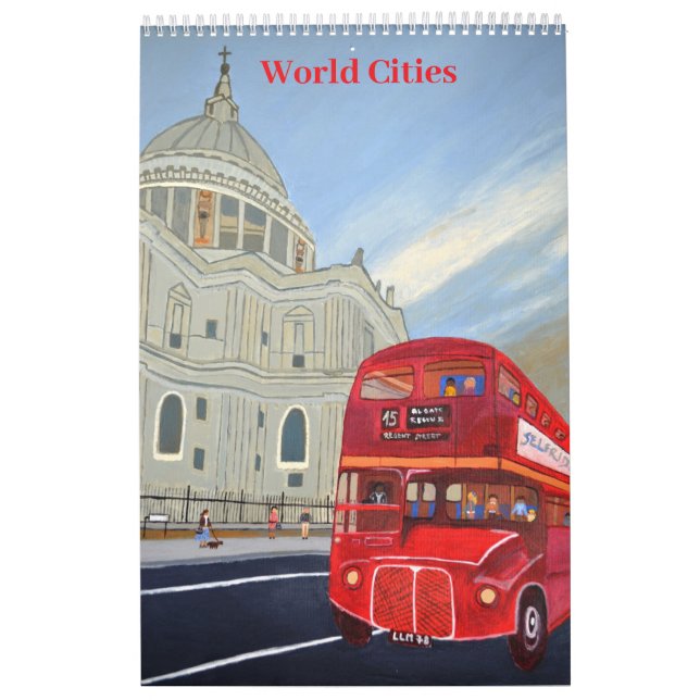 London Roter Bus Kalender  (Titelbild)