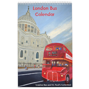 London Roter Bus Kalender