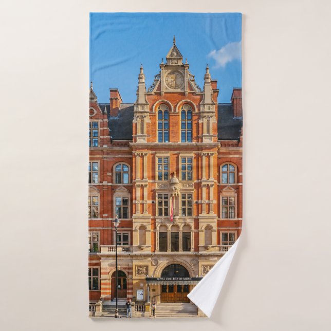 London Royal Uni bei Sonnenuntergang Badehandtuch (Badehandtuch)
