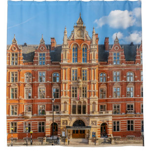 London Royal Uni of Music bei Sonnenuntergang  Duschvorhang