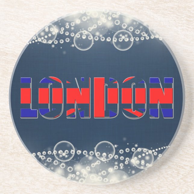 London Sandstein Untersetzer (Vorne)