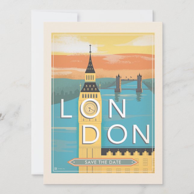 London | SAVE THE DATE - FOTO (Vorderseite)