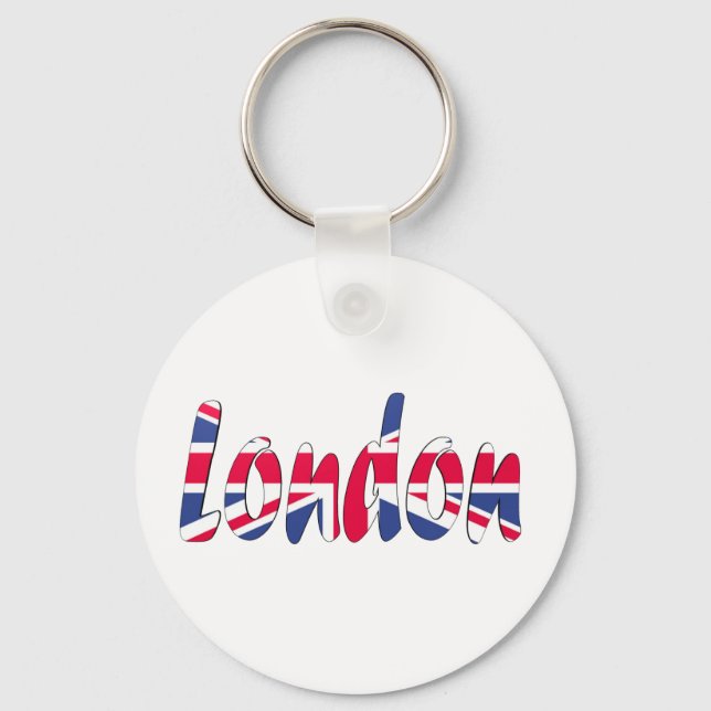 London Schlüsselanhänger (Vorderseite)