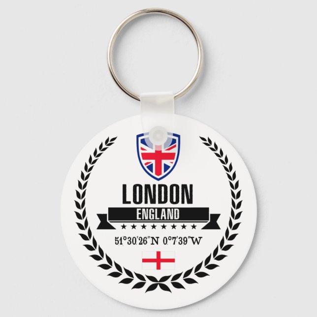 London Schlüsselanhänger (Vorderseite)