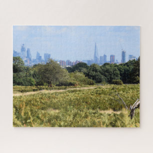 London Skyline aus Richmond Park - 16x20 Zoll