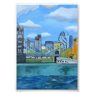 London Skyline  Fotodruck