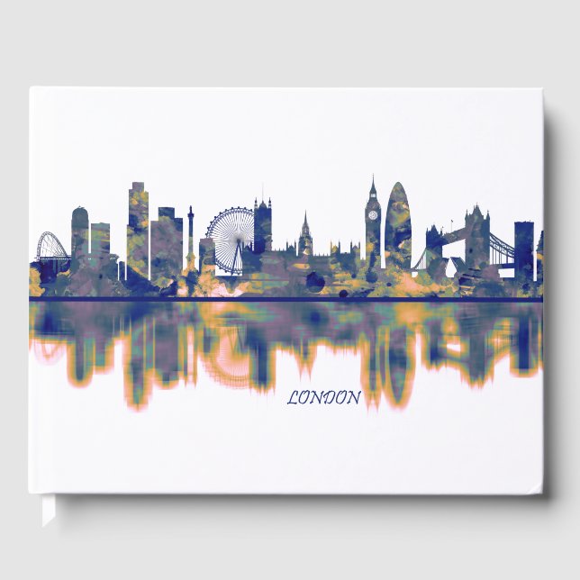 London Skyline Gästebuch (Vorderseite)