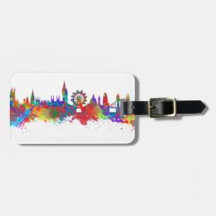 London-Skyline Gepäckanhänger