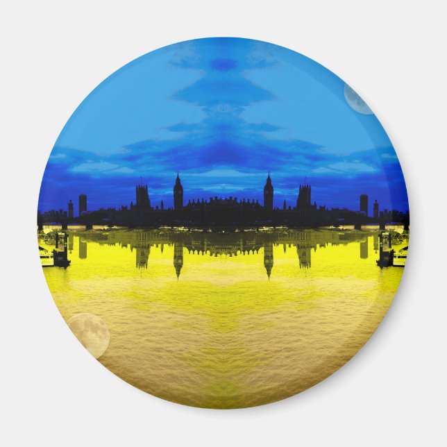 London Skyline Magnet (Vorne)