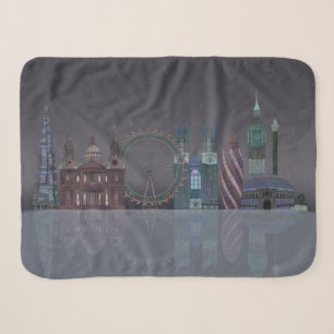 London-Skyline-Nachtreflexionen Sherpadecke
