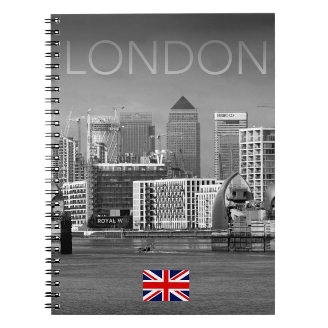 London Skyline Notizblock (Vorderseite)
