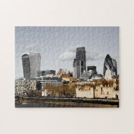 London Skyline Panorama Geschenkposter