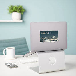 London Skyline Panorama Urban Souvenir Geschenk Aufkleber