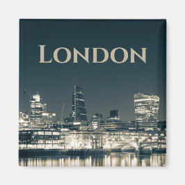 London Skyline Panorama Urban Souvenir Geschenk Magnet