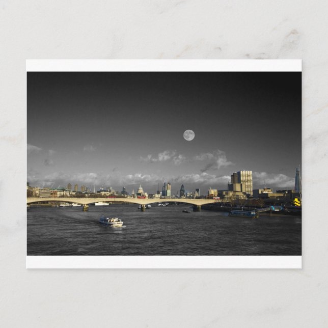 London Skyline Postkarte (Vorderseite)