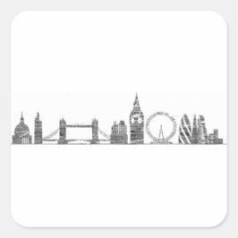 London Skyline Stickers