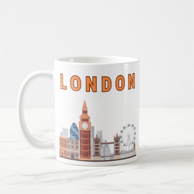 London Skyline Tasse (Links)