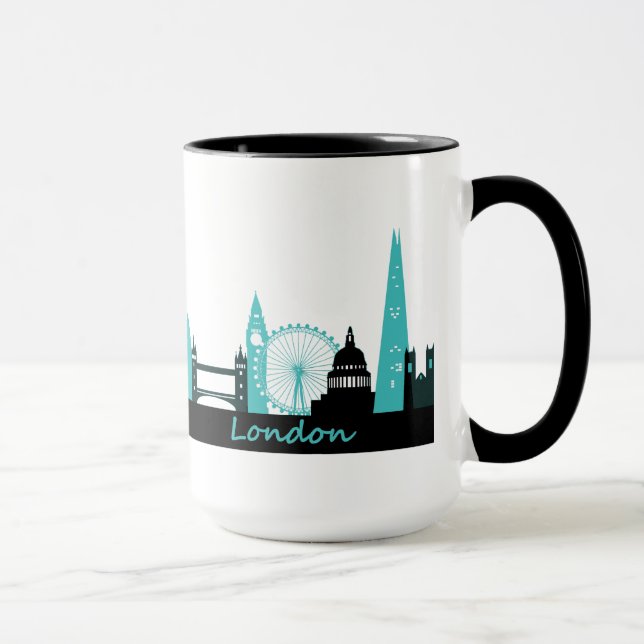 London-Skyline Tasse (Rechts)