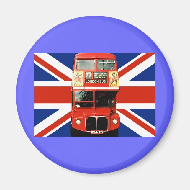 London Souvenir Kühlschrankmagnet (Vorne)