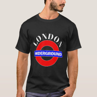 London Souvenir Shirt Cooler Untergrund Tube Stati