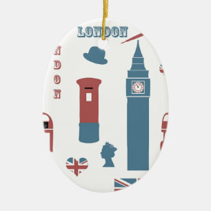 London Special Keramik Ornament
