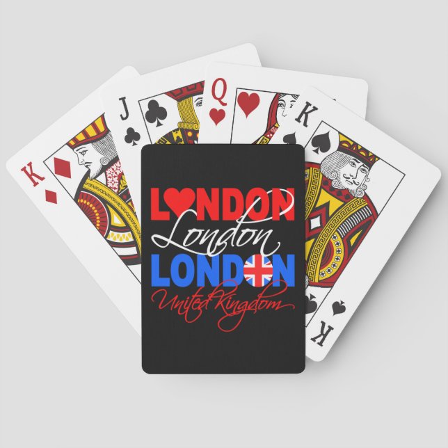London Spielkarten (Rückseite)