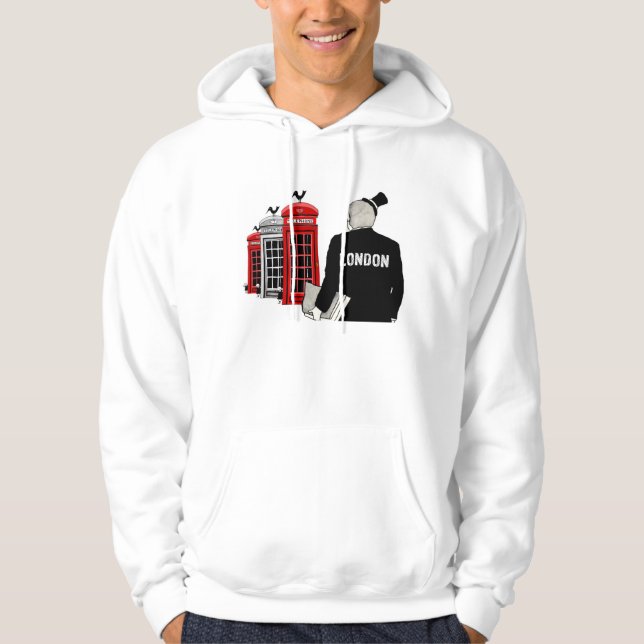London-Stände Hoodie (Vorderseite)