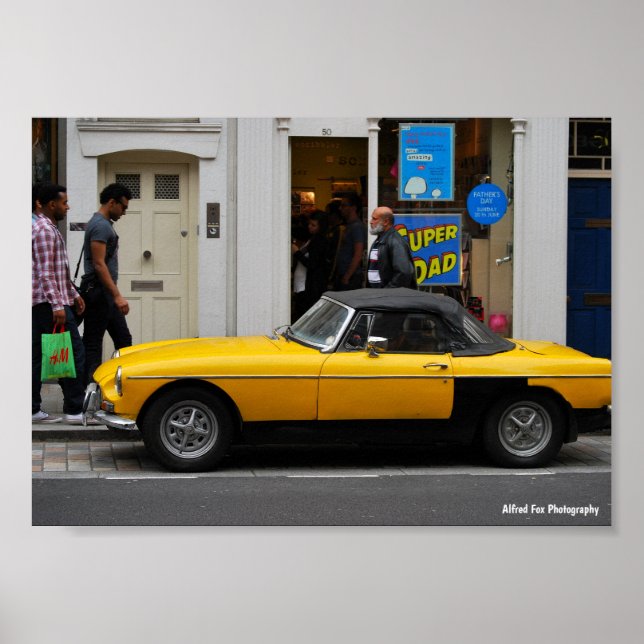 London Stil Poster (Vorne)