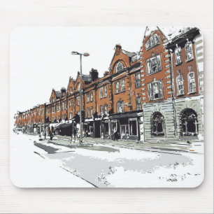 London-Straßen-Szene Mousepad