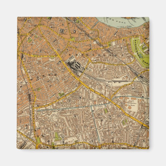 London Südosten Magnet (Vorne)