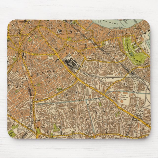 London Südosten Mousepad (Vorne)