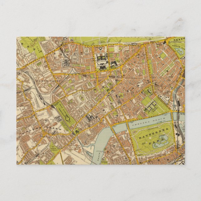 London-Südwesten Postkarte (Vorderseite)