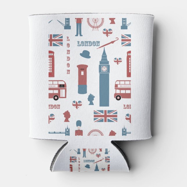 London Symbole Dosenkühler (Vorderseite)