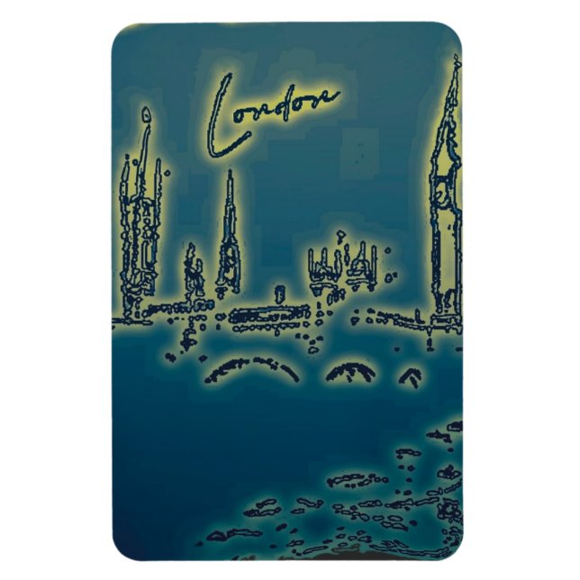 London-T - Shirt Magnet (Vertikal)