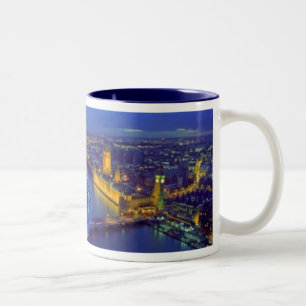 London-Tasse Zweifarbige Tasse