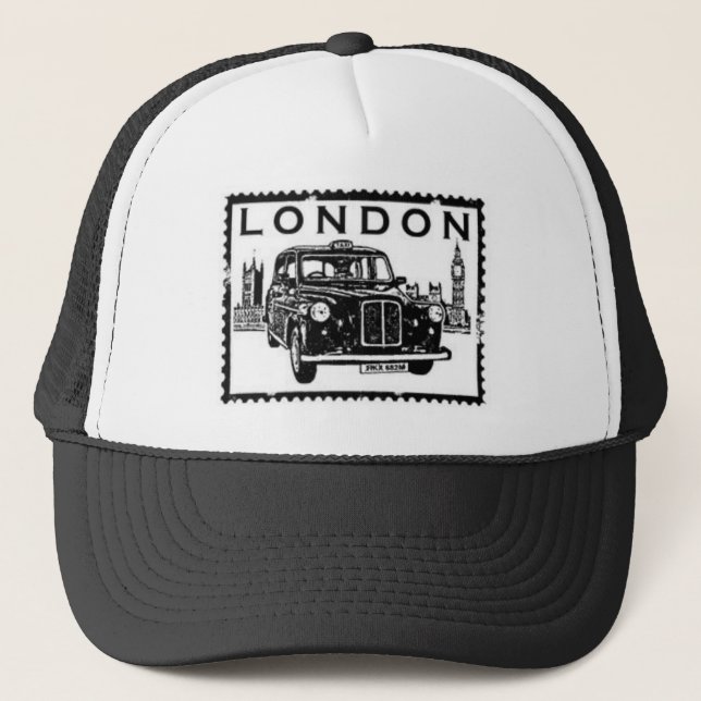 London-Taxi Truckerkappe (Vorderseite)