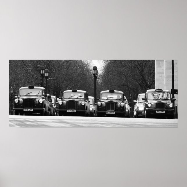 London Taxis Poster (Vorne)
