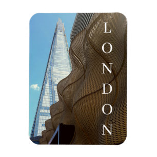 London The Shard View Kühlschrankmagnet Magnet