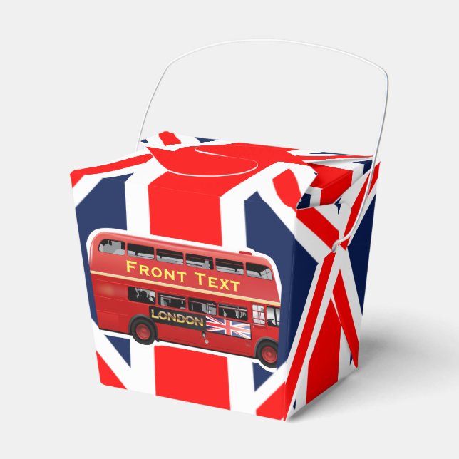 London Themed Geschenkschachtel (Vorderseite)