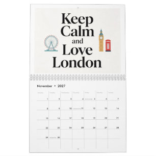London Themenkalender 2027  Kalender