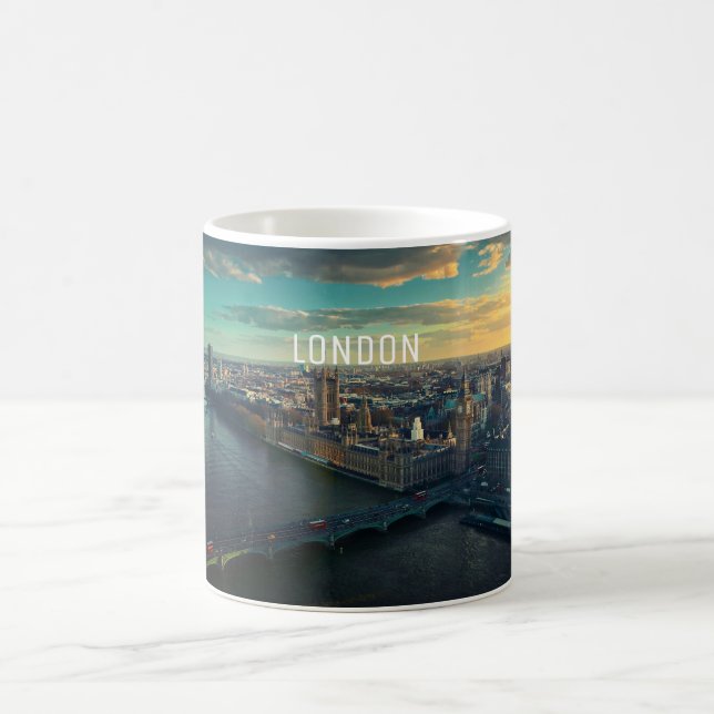 London - Themse Kaffeetasse (Mittel)