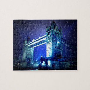 London Tower Bridge & Blue Night