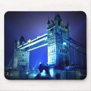 London Tower Bridge & Blue Night Mousepad