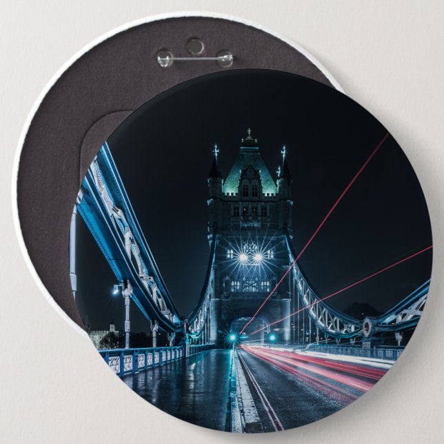 London Tower Bridge Button (Vorne & Hinten)