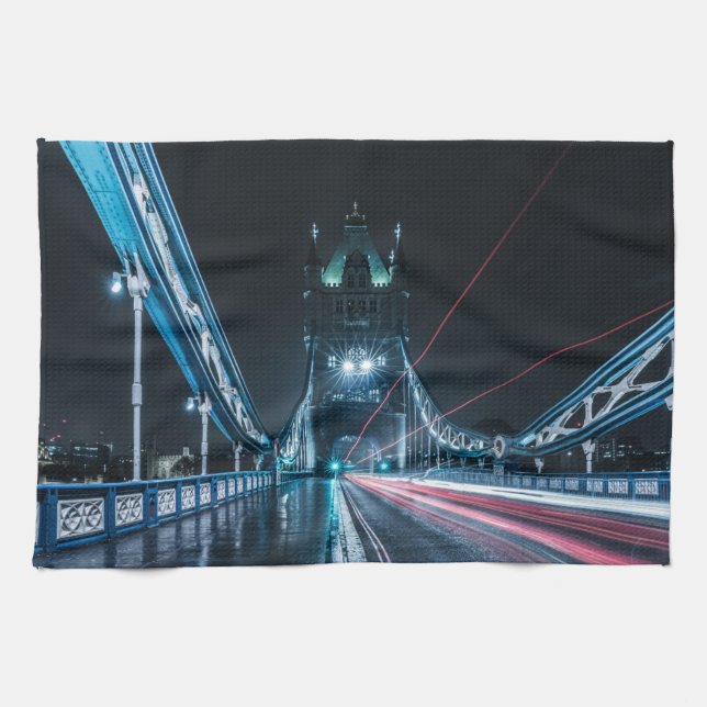 London Tower Bridge Geschirrtuch (Horizontal)
