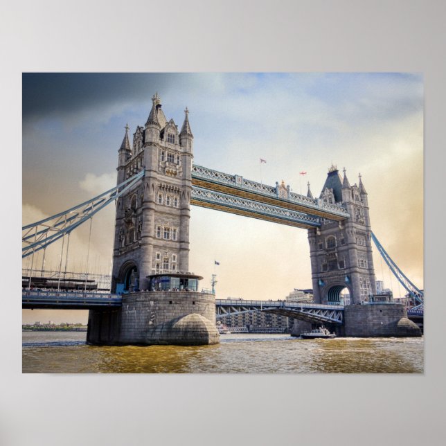 London Tower Bridge Poster (Vorne)