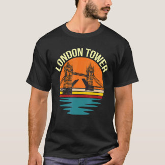 London Tower Bridge über der Themse England Great T-Shirt